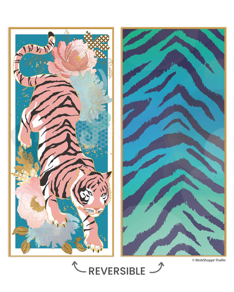 Sand-Free Beach Towel | Crouching Tiger Microfiber Go Big