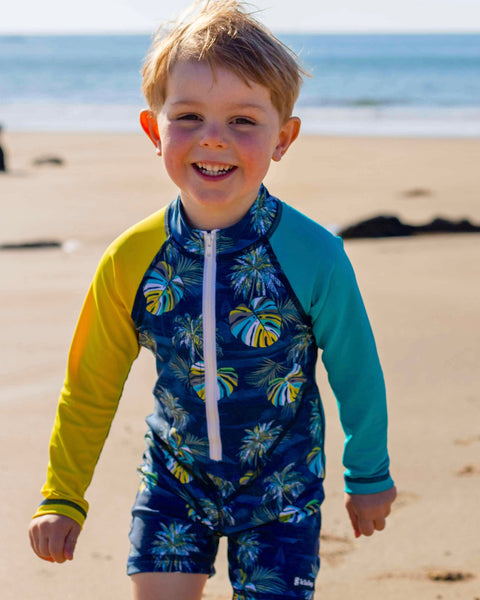All-in-one Snap Sunsuit | Hawaii