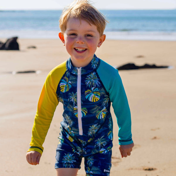 All-in-one Snap Sunsuit | Hawaii