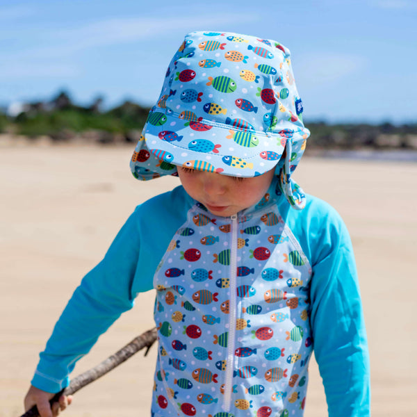All-in-one Sunsuit | Fish Frenzy
