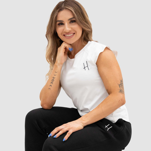 Phoenix Active White Tank