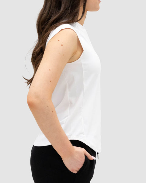 Phoenix Active White Tank