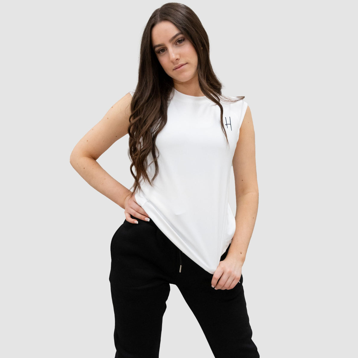Phoenix Active White Tank