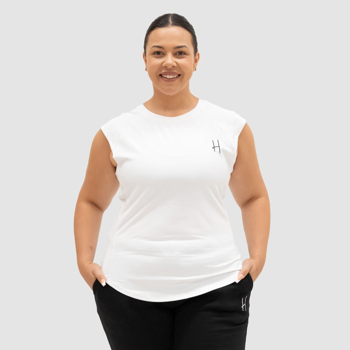 Phoenix Active White Tank