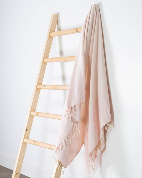 Turkish Cotton Beach Towel |Dilay (Pink)