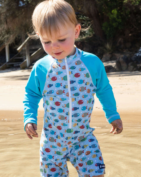 All-in-one Sunsuit | Fish Frenzy