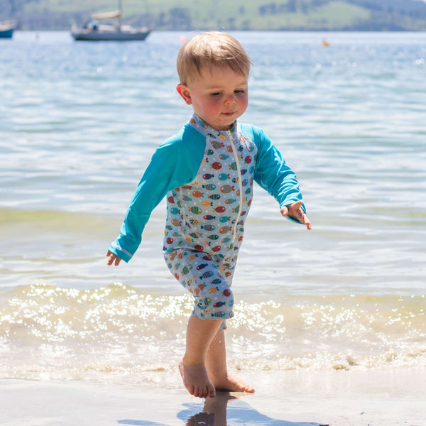 All-in-one Sunsuit | Fish Frenzy
