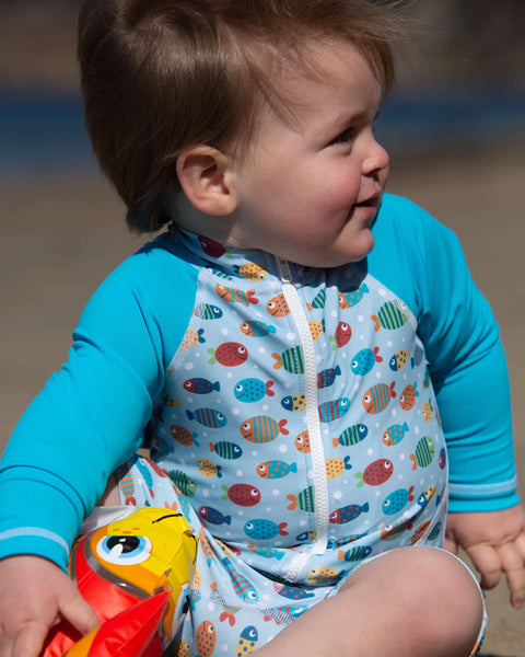 All-in-one Sunsuit | Fish Frenzy