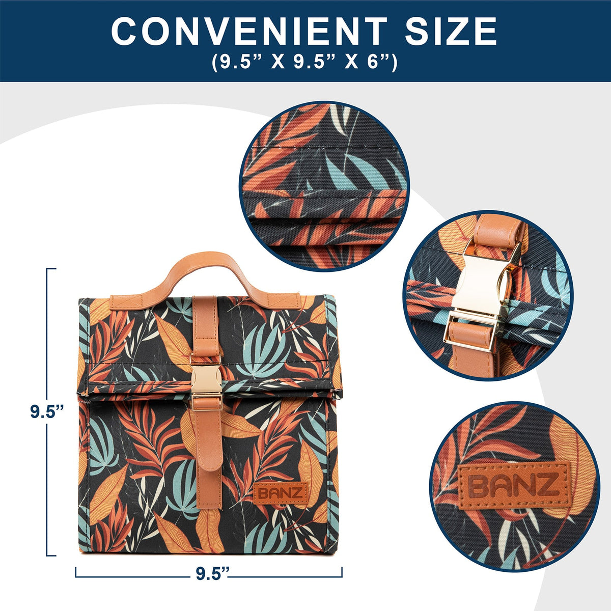 Lunch Insulated Cooler Bag | Multiple Designs