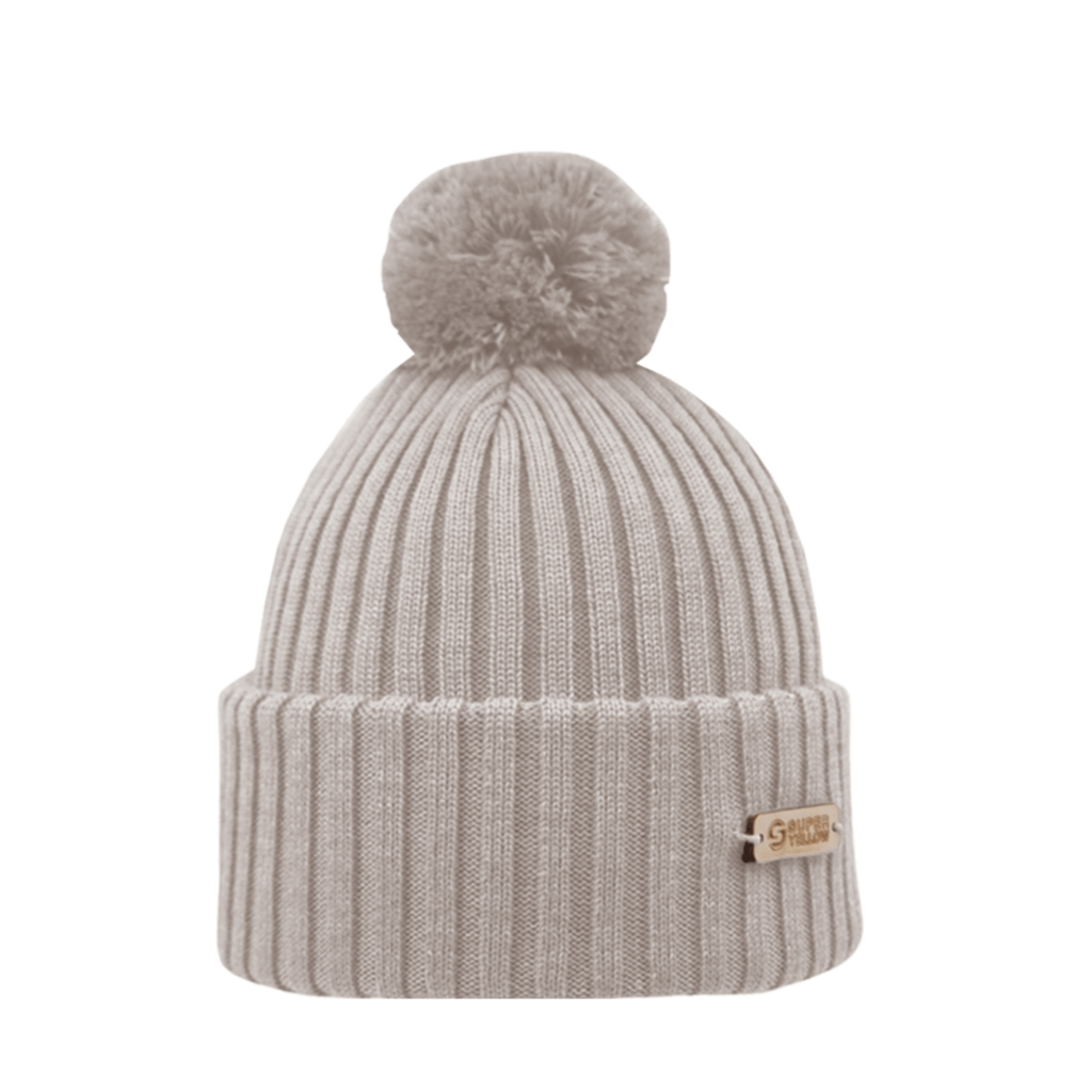 Kide Merino Wool Pompom Beanie