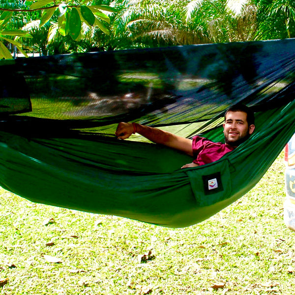 No-See-Um No More Hammock – Strong Camping Hammock with Bug Net