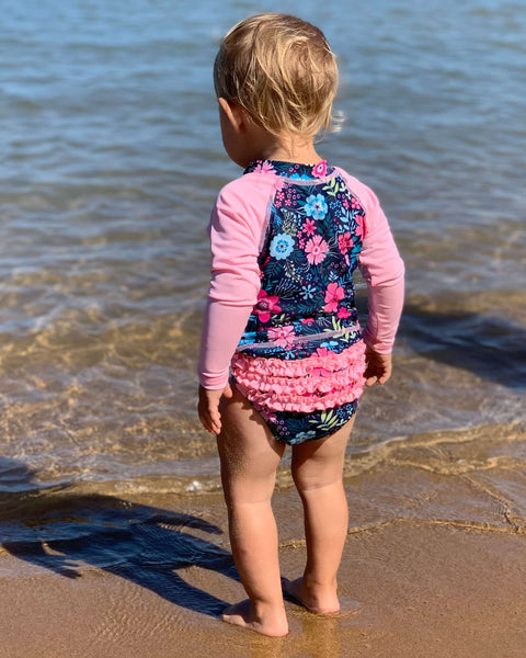 NEW! Ruffles ‘n’ rashie | Floral Fantasy