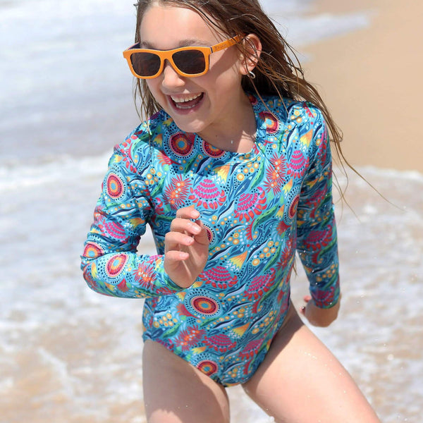 Long Sleeve Swimsuit | Bush Blooms