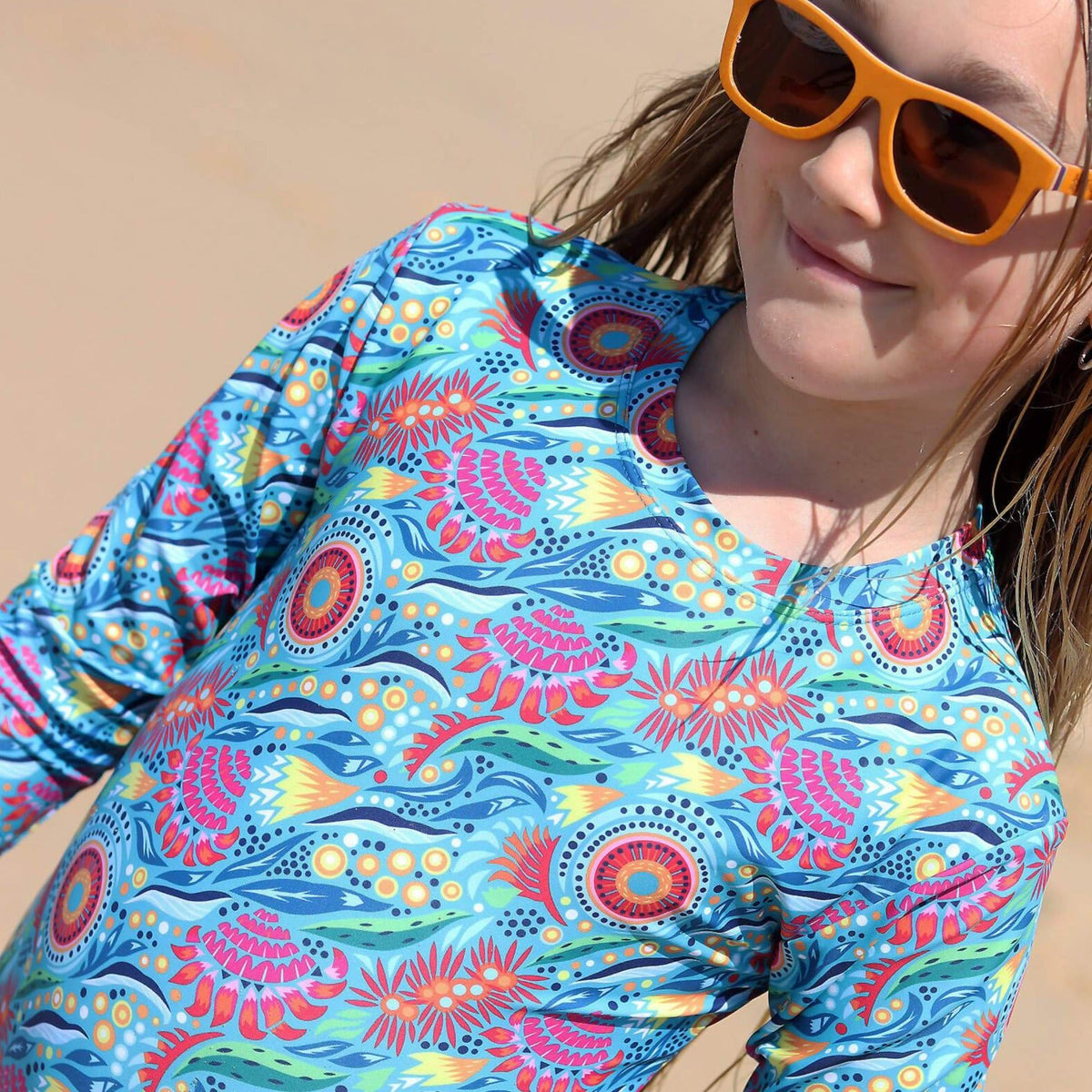 Long Sleeve Swimsuit | Bush Blooms