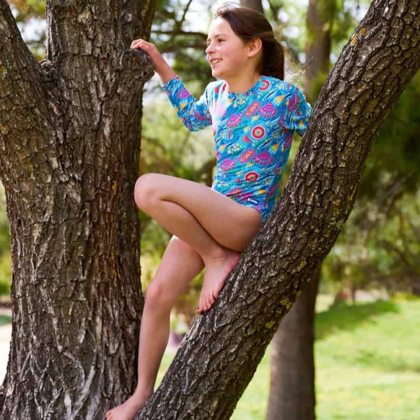 Long Sleeve Swimsuit | Bush Blooms