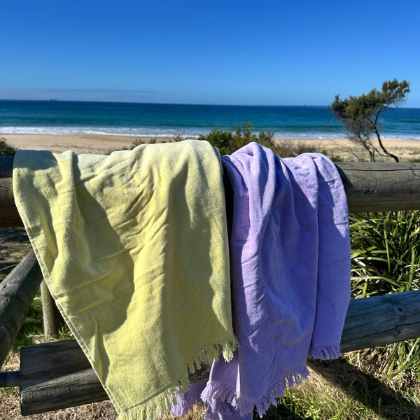 Hooded Towel Front Pocket