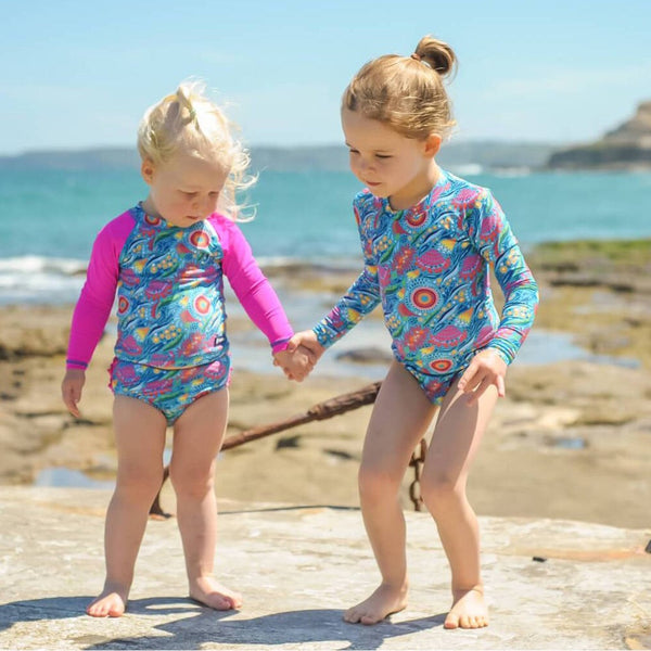 Long Sleeve Swimsuit | Bush Blooms