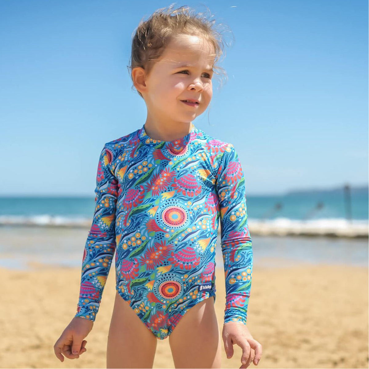 Long Sleeve Swimsuit | Bush Blooms