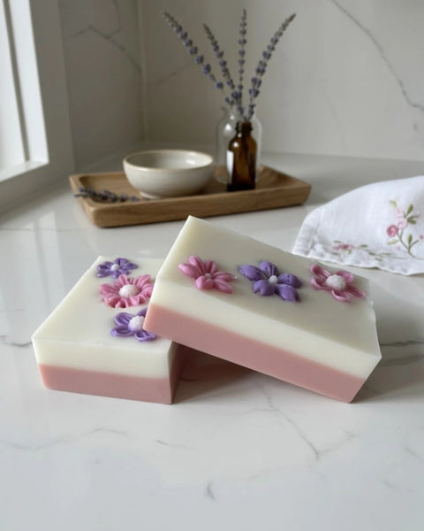 Artisan Floral Soap Bar | Blossom