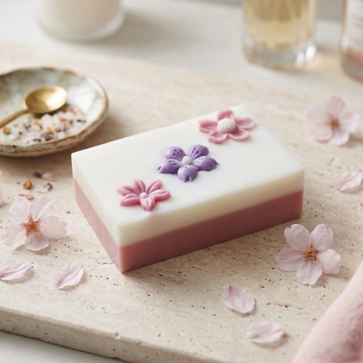 Artisan Floral Soap Bar | Blossom