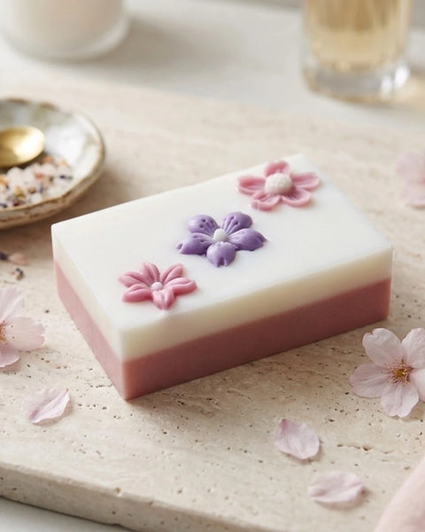 Artisan Floral Soap Bar | Blossom