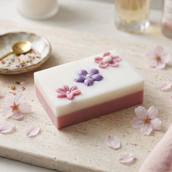 Artisan Floral Soap Bar | Blossom